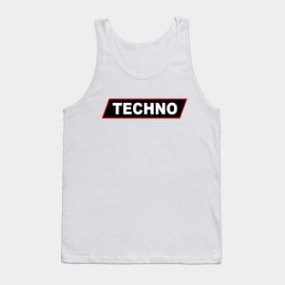 Techno Music EDM Tank Top